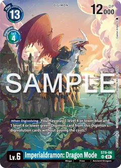 Imperialdramon Dragon Mode (Digimon Illustration Competition Pack 2023) ST9-06 SR