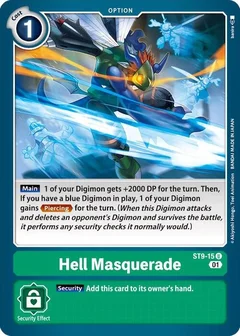 Hell Masquerade ST9-15 U