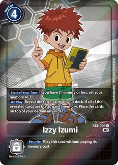 Izzy Izumi (Alternate Art) BT4-096 R