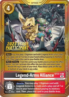 Legend-Arms Alliance (2023 Store Participant) ST13-16 C