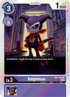 Impmon - BT2-068 (Alternate Art) BT2-068