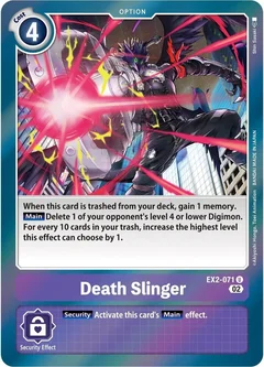 Death Slinger (Alternate Art) EX2-071