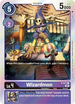 Wizardmon (Alternate Art) P-077