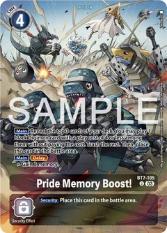 Pride Memory Boost! (Bonus Pack) BT7-105 U