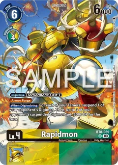 Rapidmon (Bonus Pack) BT8-039 SR