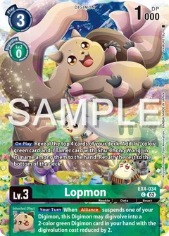 Lopmon (Bonus Pack) EX4-034 C