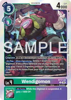 Wendigomon ST17-04 U