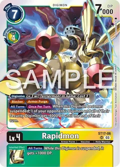 Rapidmon - ST17-06 ST17-06 SR
