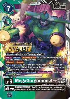 MegaGargomon ACE (2024 Regionals Finalist) ST17-08 SR