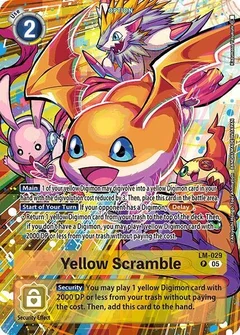 Yellow Scramble (Alternate Art) LM-029 P