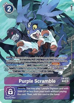 Purple Scramble (Alternate Art) LM-032 P