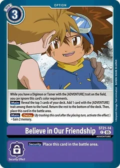 Believe in Our Friendship ST21-14 C