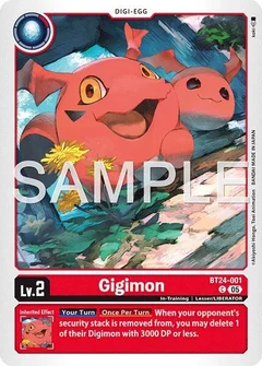 Gigimon BT24-001 C