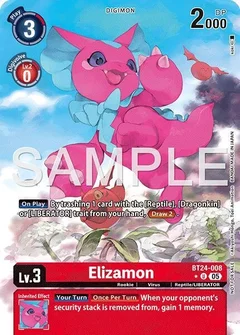Elizamon (Box Topper) BT24-008 U