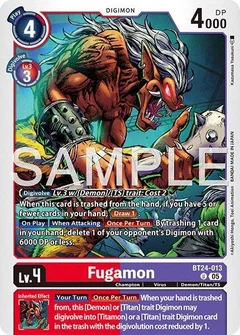 Fugamon BT24-013 U