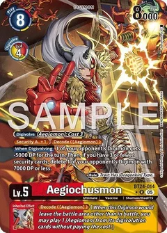 Aegiochusmon (Alternate Art) BT24-014 R