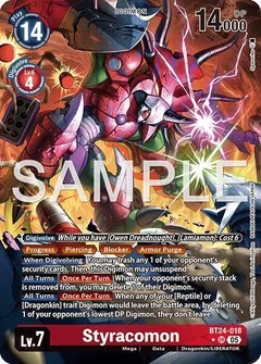 Styracomon (Alternate Art) BT24-018 SR