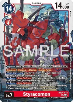 Styracomon BT24-018 SR