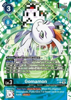Gomamon (Box Topper) BT24-020 U