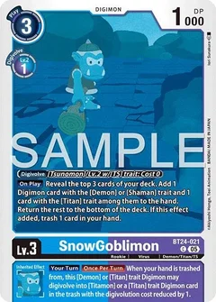 SnowGoblinmon BT24-021 C