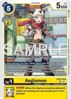 Aegiomon BT24-034 SR