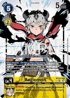 Aegiomon (SP) BT24-034 SR