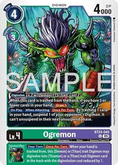 Ogremon BT24-045 U