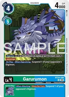 Garurumon BT24-046 C