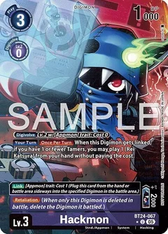 Hackmon (Box Topper) BT24-067 U