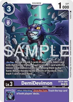 DemiDevimon BT24-068 C
