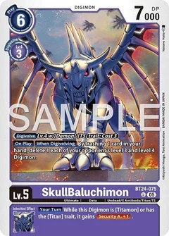 SkullBaluchimon BT24-075 U