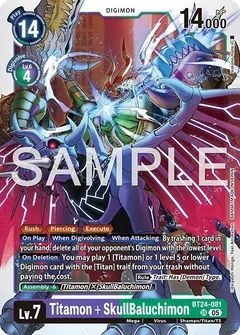 Titamon + SkullBaluchimon BT24-081 SR