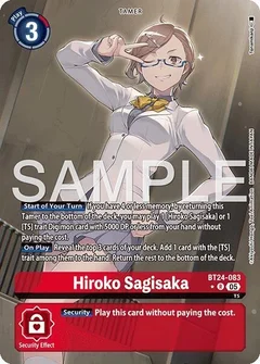 Hiroko Sagisaka (Alternate Art) BT24-083 R