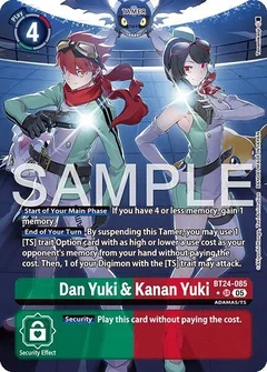 Dan Yuki & Kanan Yuki (Alternate Art) BT24-085