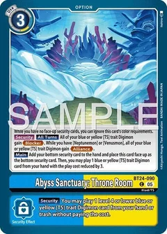 Abyss Sanctuary: Throne Room BT24-090 C