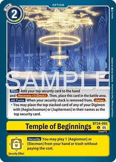 Temple of Beginnings BT24-093 U