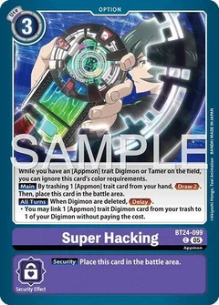 Super Hacking BT24-099 C