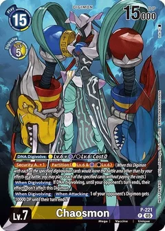 Chaosmon (Time Stranger Box Topper) P-221 P