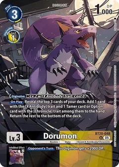 Dorumon (Versus Monsters Legend Pack 2025) BT20-048 U