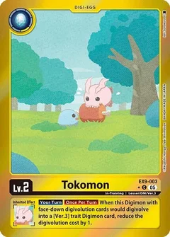 Tokomon (Limited Foil) EX9-003 C