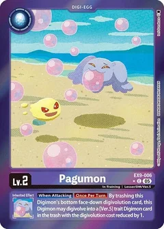 Pagumon (Limited Foil) EX9-006 C