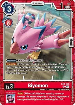Biyomon EX9-008 U
