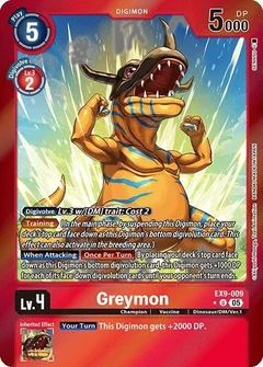 Greymon (Limited Foil) EX9-009 U