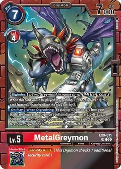 MetalGreymon EX9-011 SR