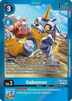 Gabumon (Limited Foil) EX9-014 U