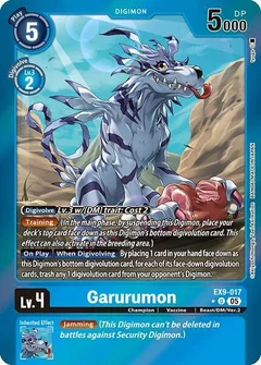 Garurumon (Limited Foil) EX9-017