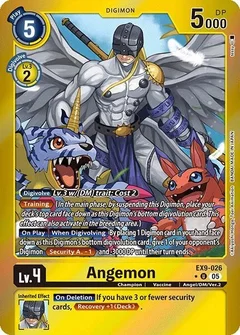 Angemon (Limited Foil) EX9-026 U