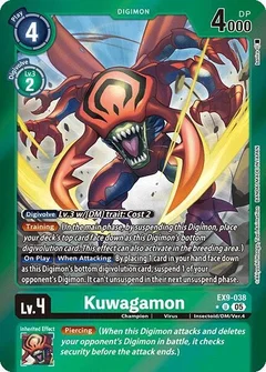 Kuwagamon (Limited Foil) EX9-038 U