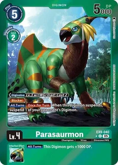 Parasaurmon (Limited Foil) EX9-040 C