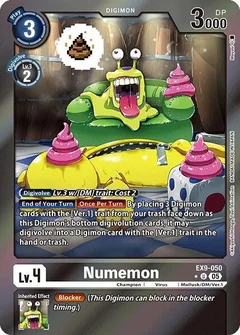 Numemon (Limited Foil) EX9-050 U